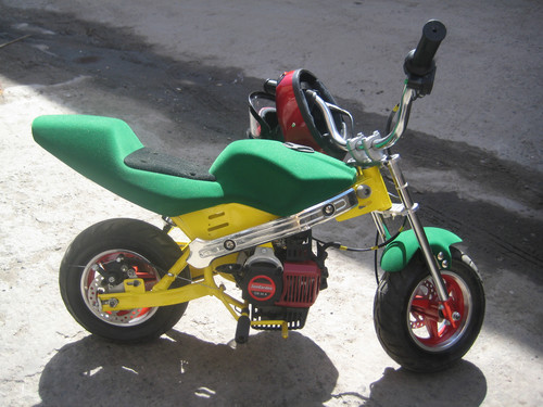 флокирование мотоцикла