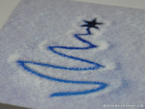 интересный эффект просвечивающего фона